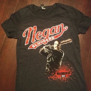 NEGAN - WALKING DEAD T-SHIRT - Lg Womens Tee // TWD Lootcrate Shirt